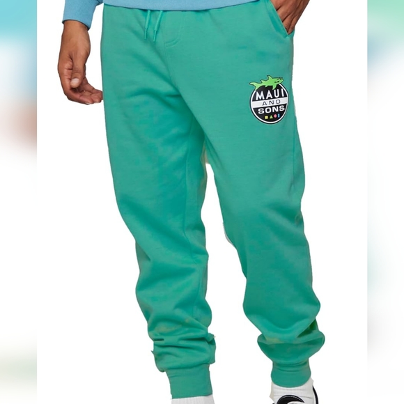 MAUIandSons NEW Invasion Fleece Jogger Pants - Picture 2 of 13